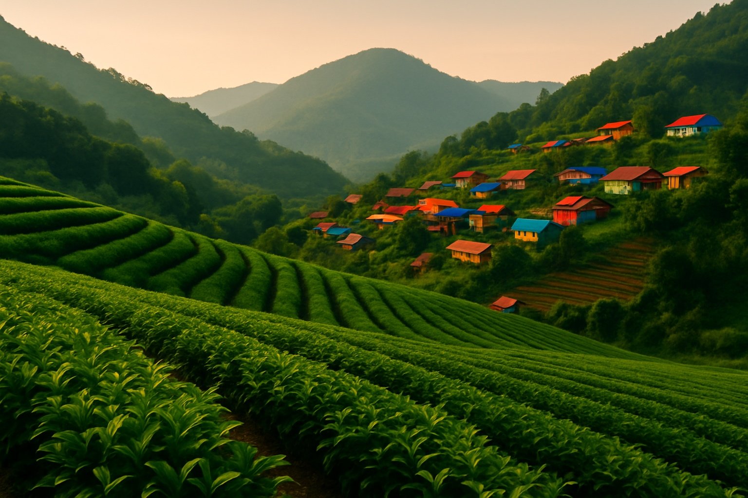 Zielona herbata z Tajlandii